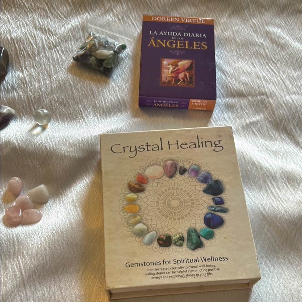 Angels Carts And Lot Of Quartz